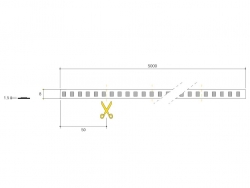LLE FLEX 8mm 24V 18W 1800lm...