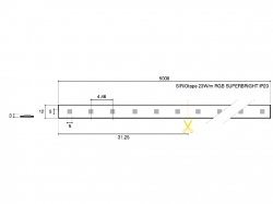 SIRIOtape 23W/m RGB 24V...