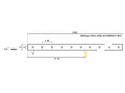 SIRIOtape 23W/m RGB 24V...