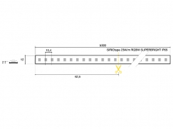 SIRIOtape 23W/m RGBW 3000K...