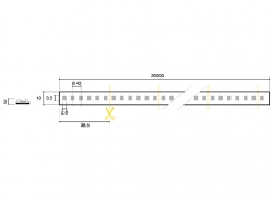 SIRIOtape 11W/m 840 24V...