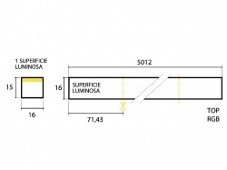 SICOMtape Neon TOP RGB IP68...
