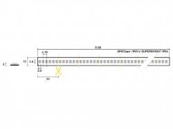 SIRIOtape 19W/m 827 24V IP65